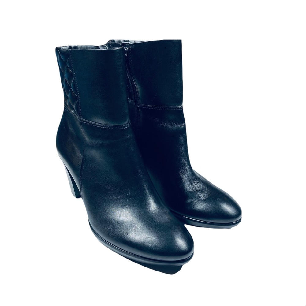 NEW Ecco Shape 55 Plateau Almond Toe Chelsea Ankle Boots 7/7.5US